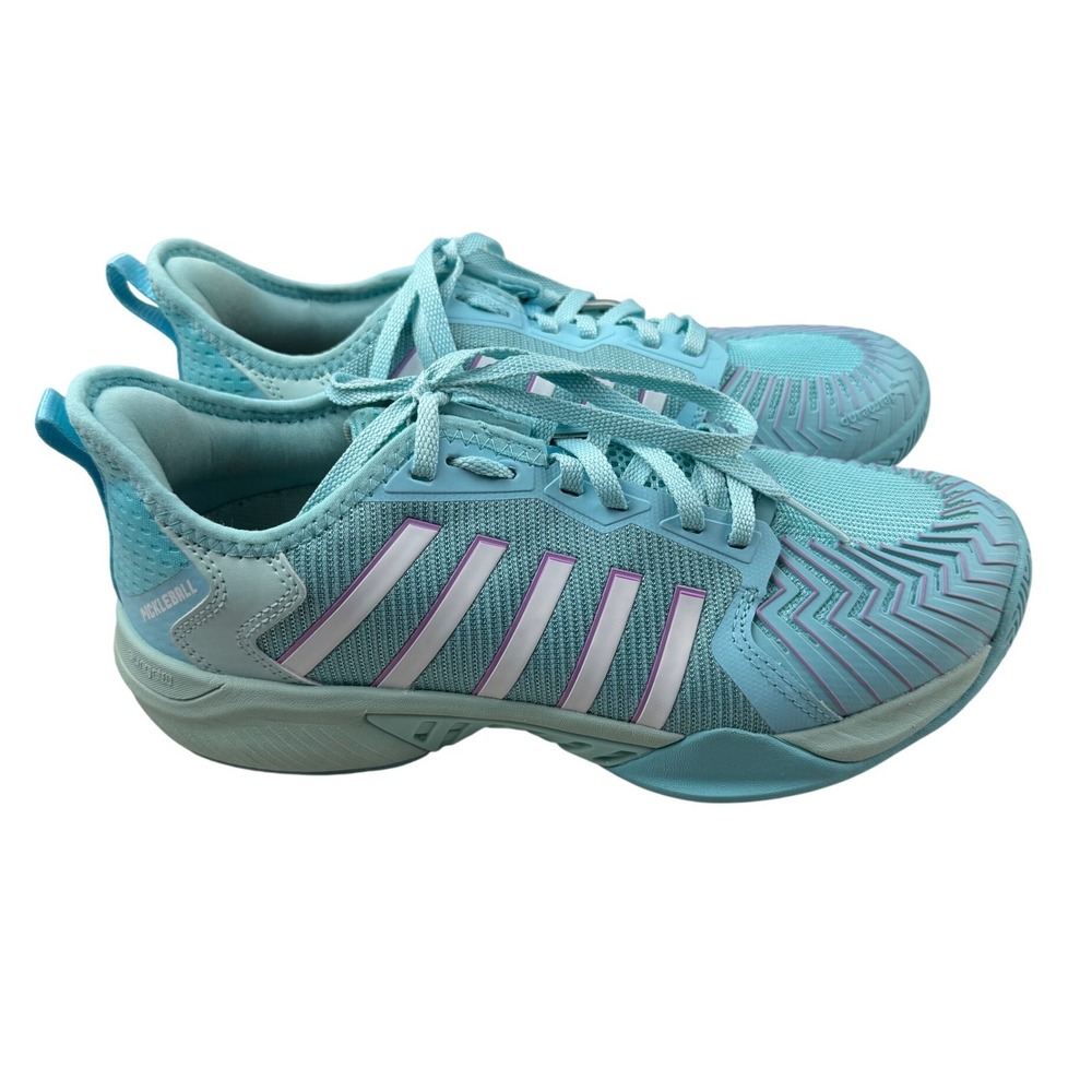K-Swiss Express Light Pickleball Shoes Blue White Womens 9.5 97913-467